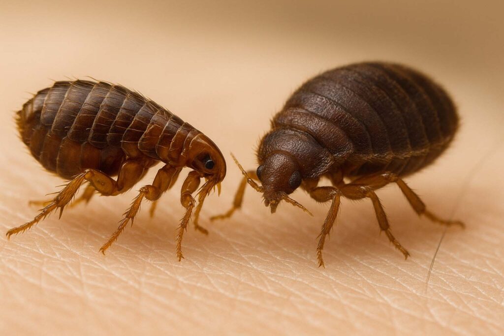 puce et punaise de lit